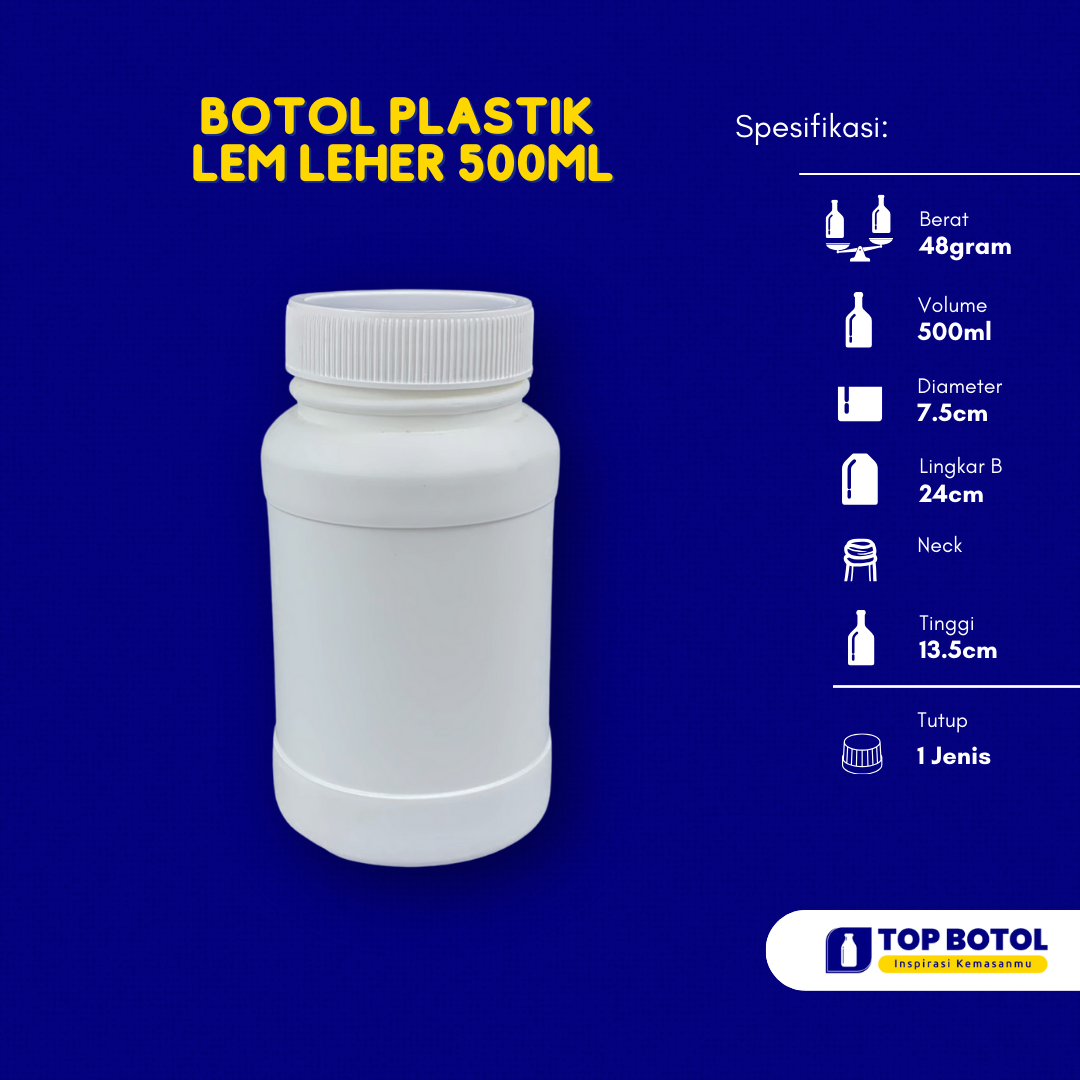 Botol Kapsul Plastik Ready Stock, Kirim Hari Ini! WA 0819 0590 3644