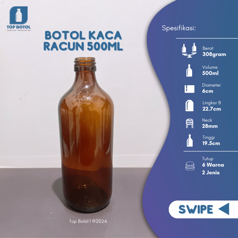 BOTOL POISON/ RACUN 500ML