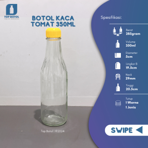 BOTOL TOMAT BESAR 340ML