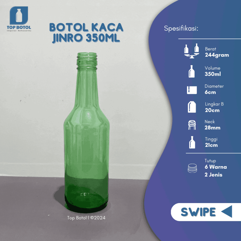Botol Jinro 350ml