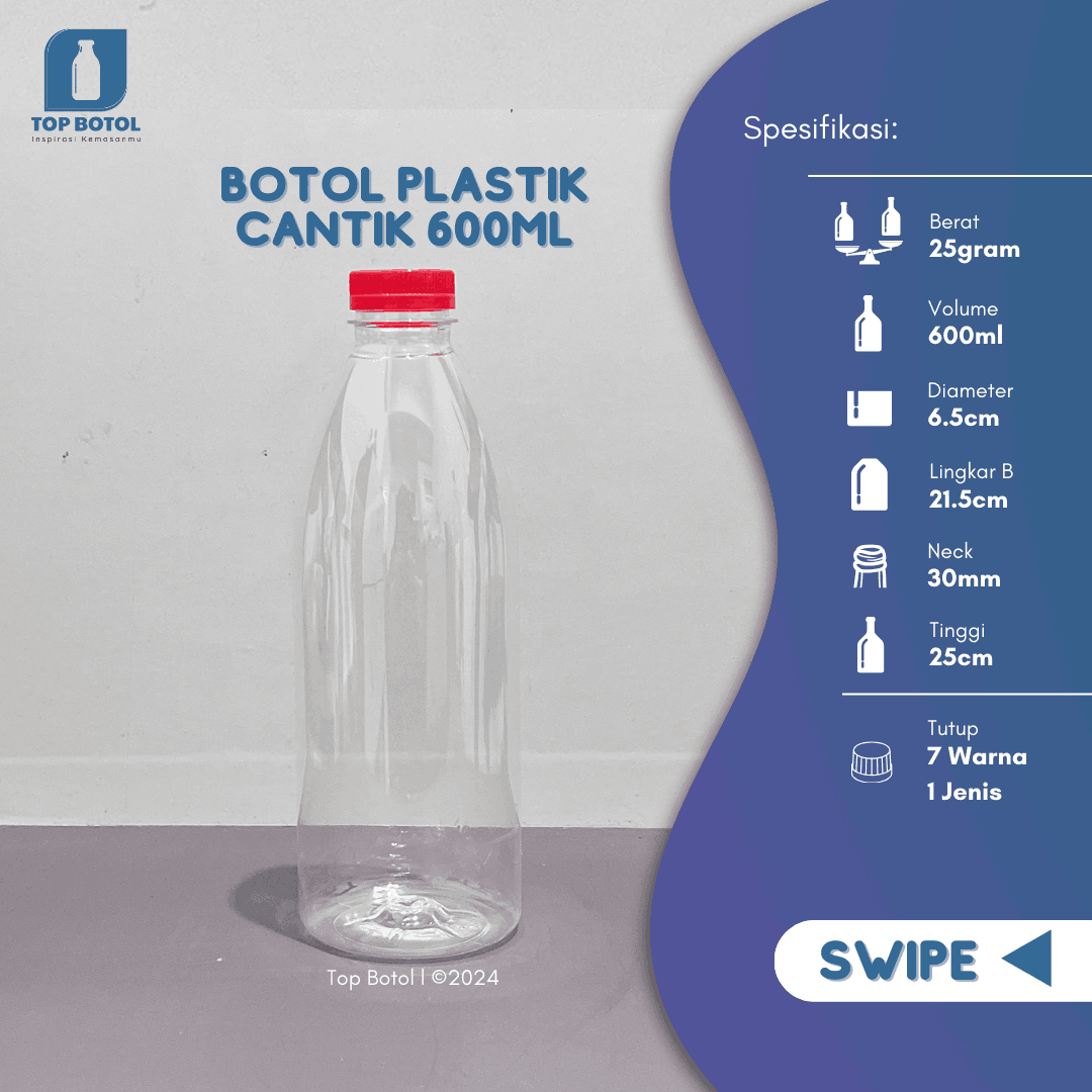 Harga Botol Plastik Bening Murah Banyak Ukuran! WA 0819 0590 3644