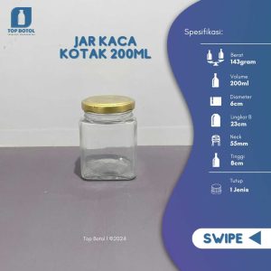 JAR KOTAK 200ML