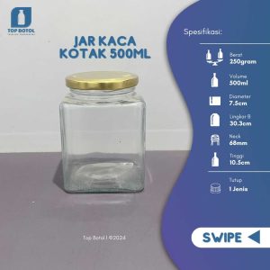 JAR KOTAK 500ML
