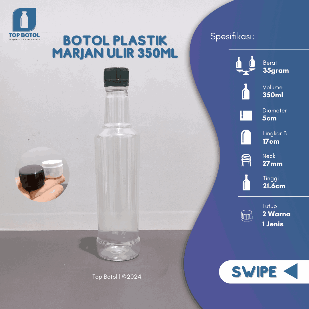 Botol Plastik 350 ml Berkualitas Harga Terbaik, WA 0819 0590 3644