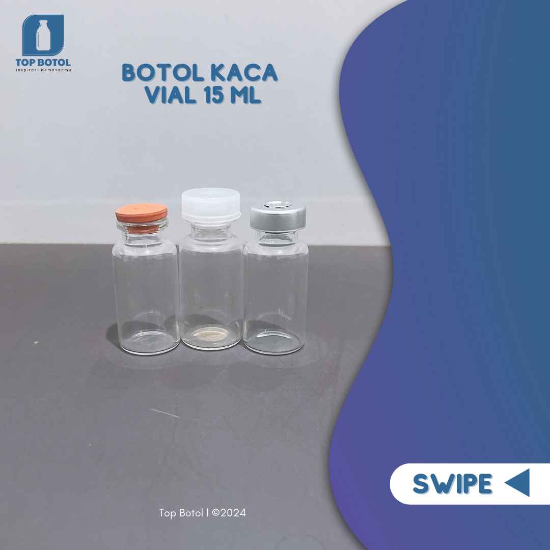 Botol 15 ml Kaca Harga Spesial Grosir! WA 0819 0590 3644