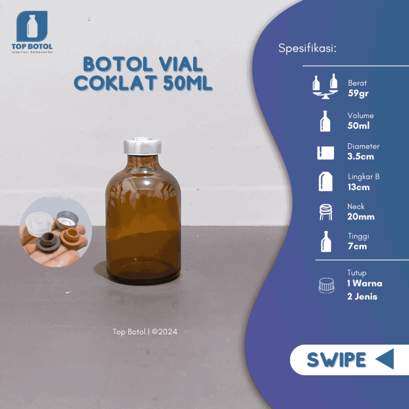PINICYLIN COKLAT 50ML BARU