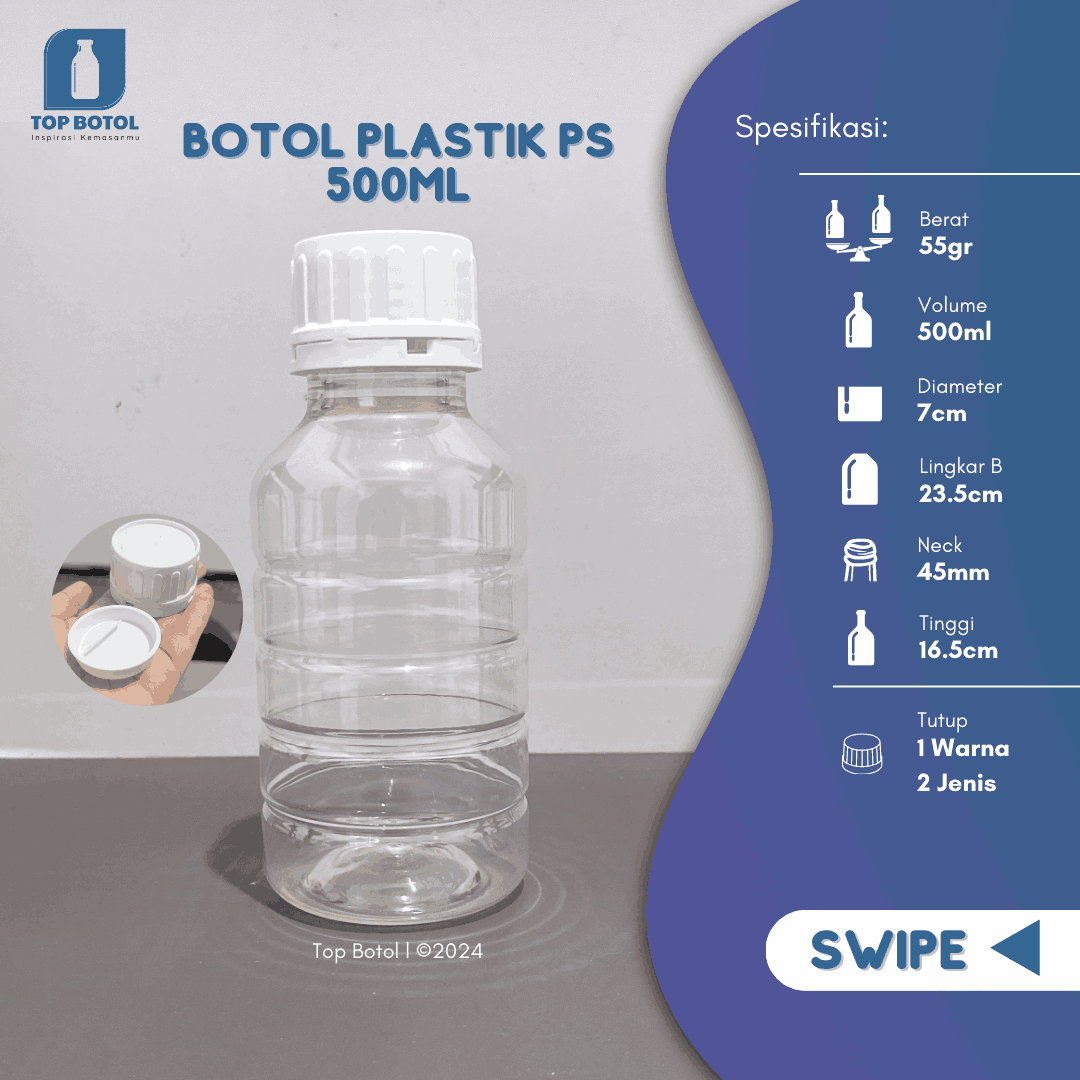 Botol Kemasan 500 ml Stok Melimpah, Siap Kirim! WA 0819 0590 3644
