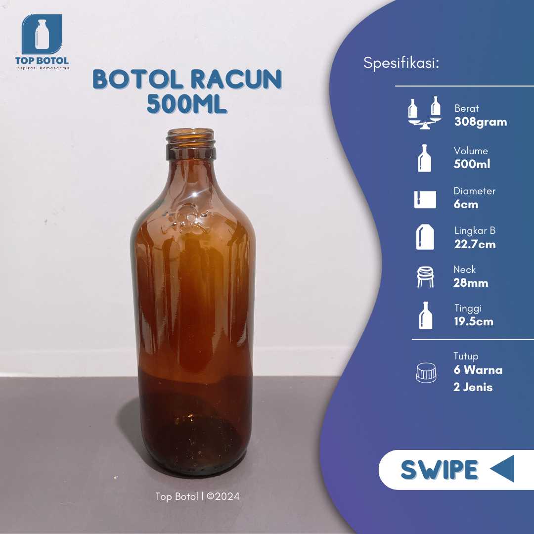 Jual Botol Kaca Amber Lengkap, Stok Siap Kirim Hari Ini! WA 0819 0590 3644